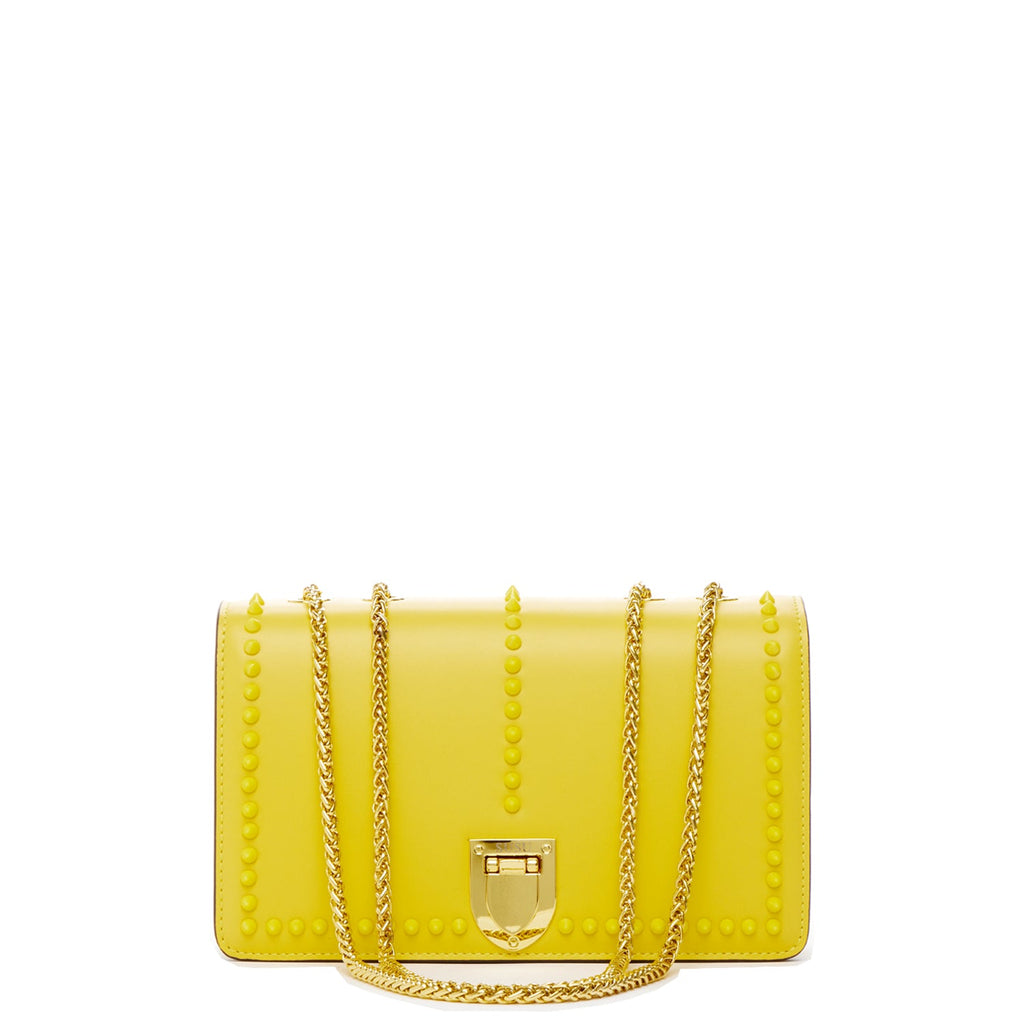 Yellow Leather Purse