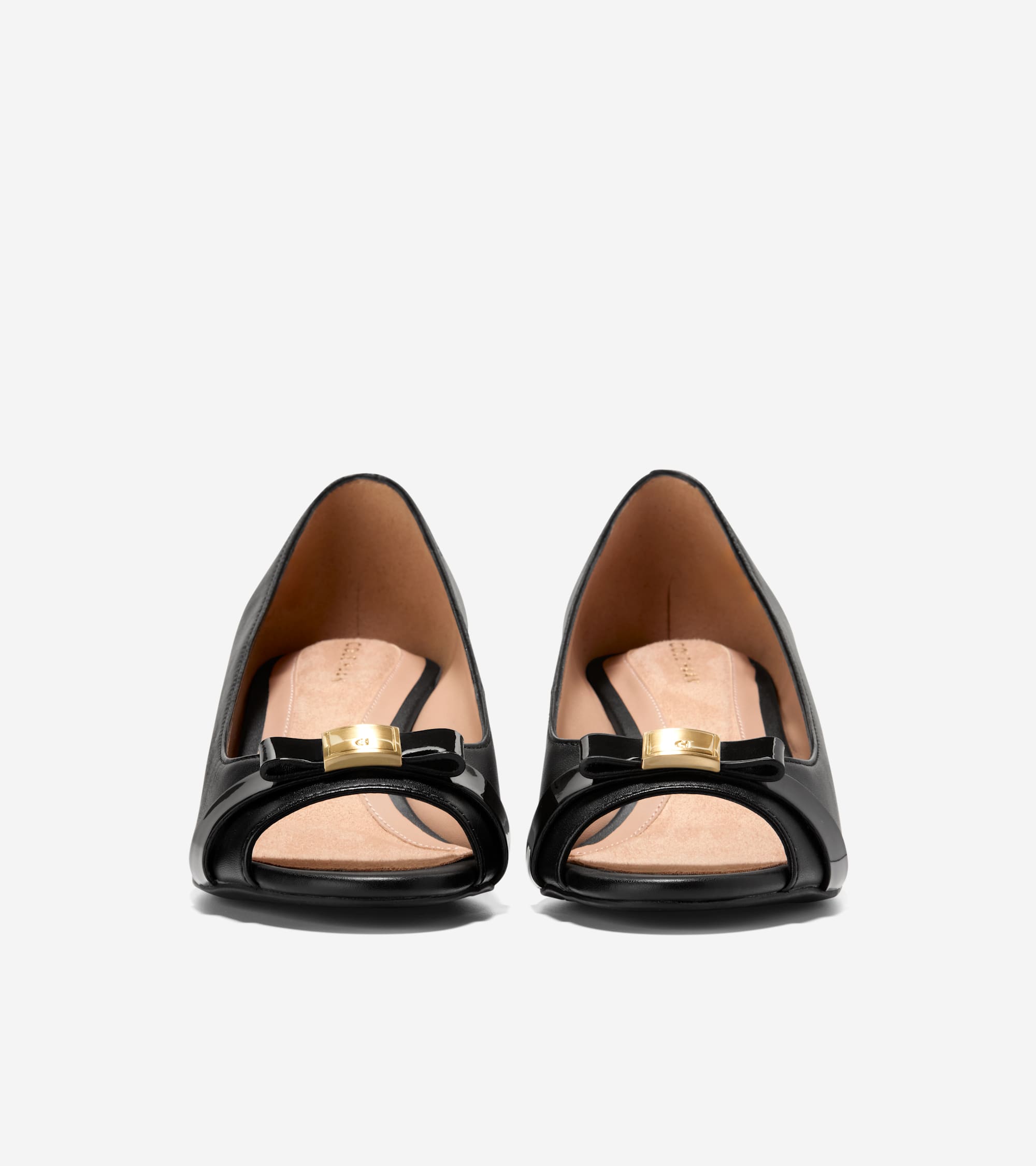 Women's Go-To Malta Peep Toe Bow Wedges