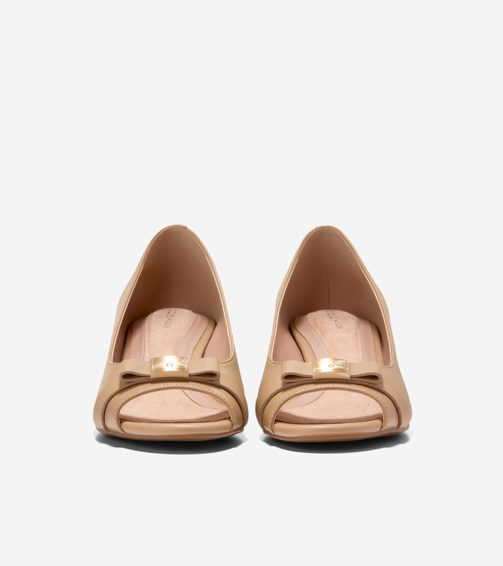 Women's Go-To Malta Peep Toe Bow Wedges