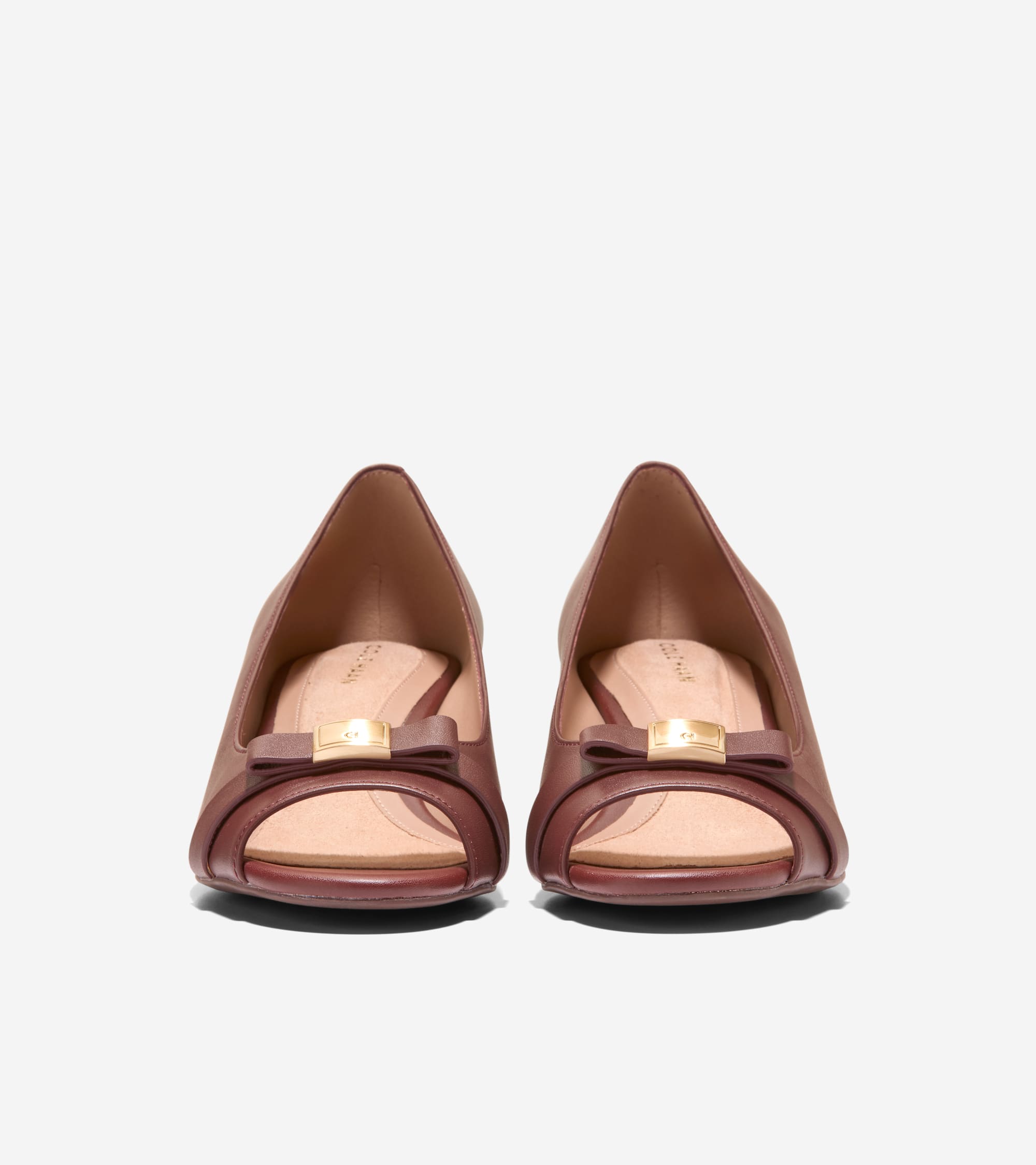 Women's Go-To Malta Peep Toe Bow Wedges