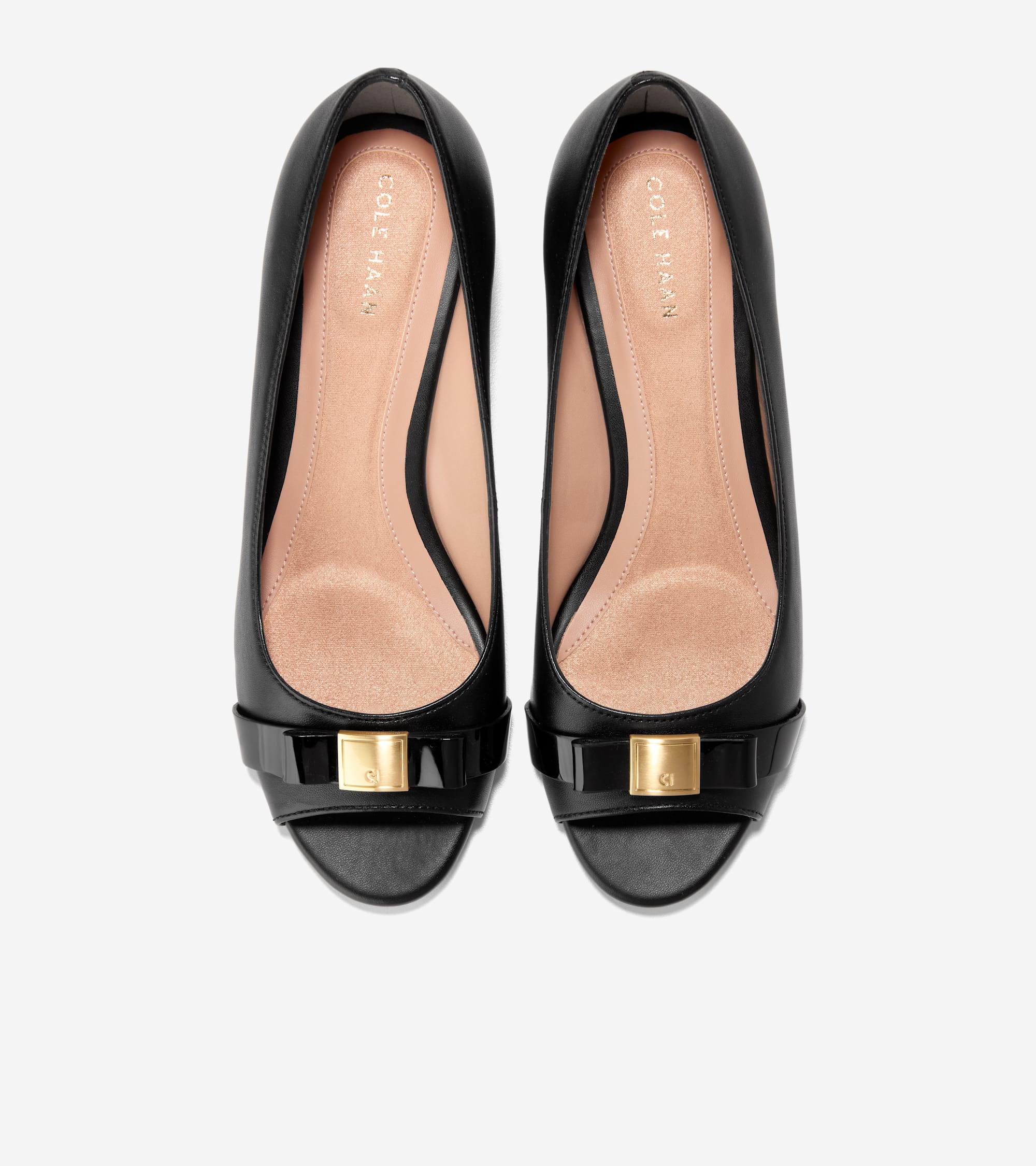 Women's Go-To Malta Peep Toe Bow Wedges