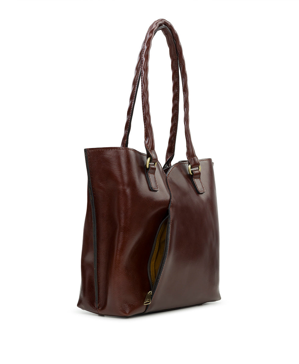 Marion Tote - Vintage Vegetable Tanned Leather