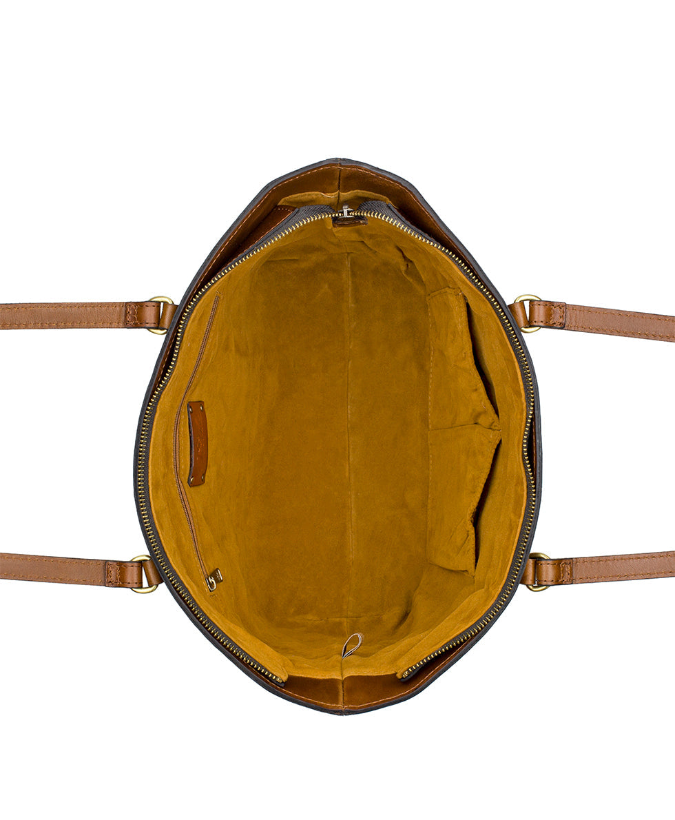 Violetti Tote - Vintage Distressed Leather