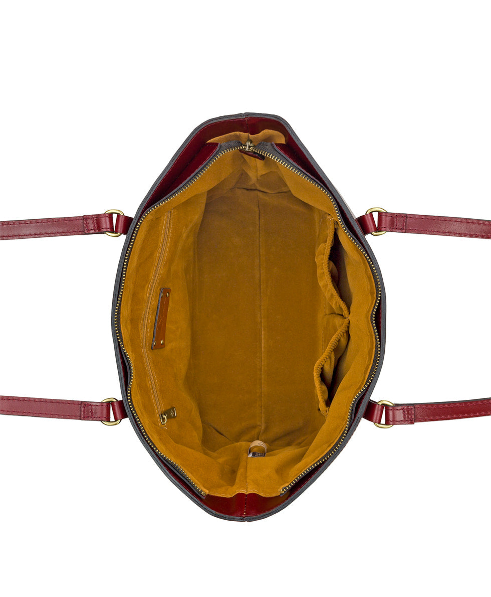 Violetti Tote - Vintage Distressed Leather