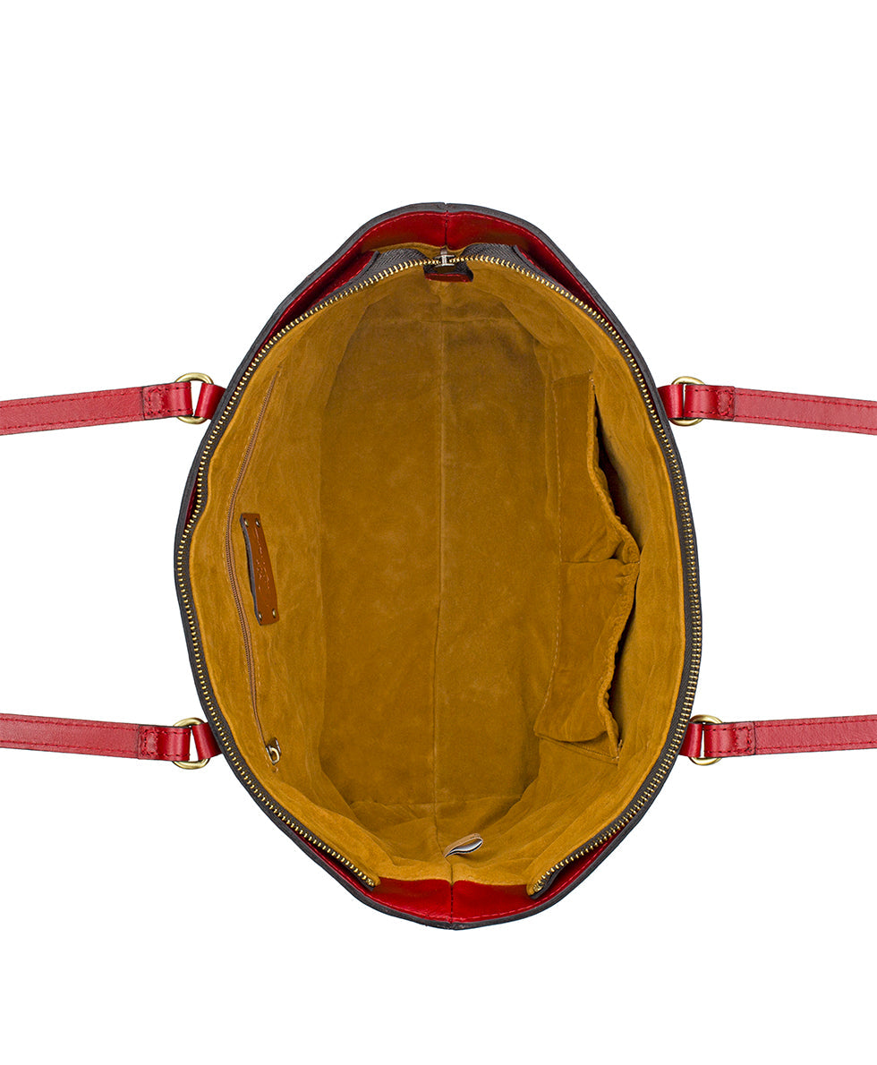 Violetti Tote - Vintage Distressed Leather
