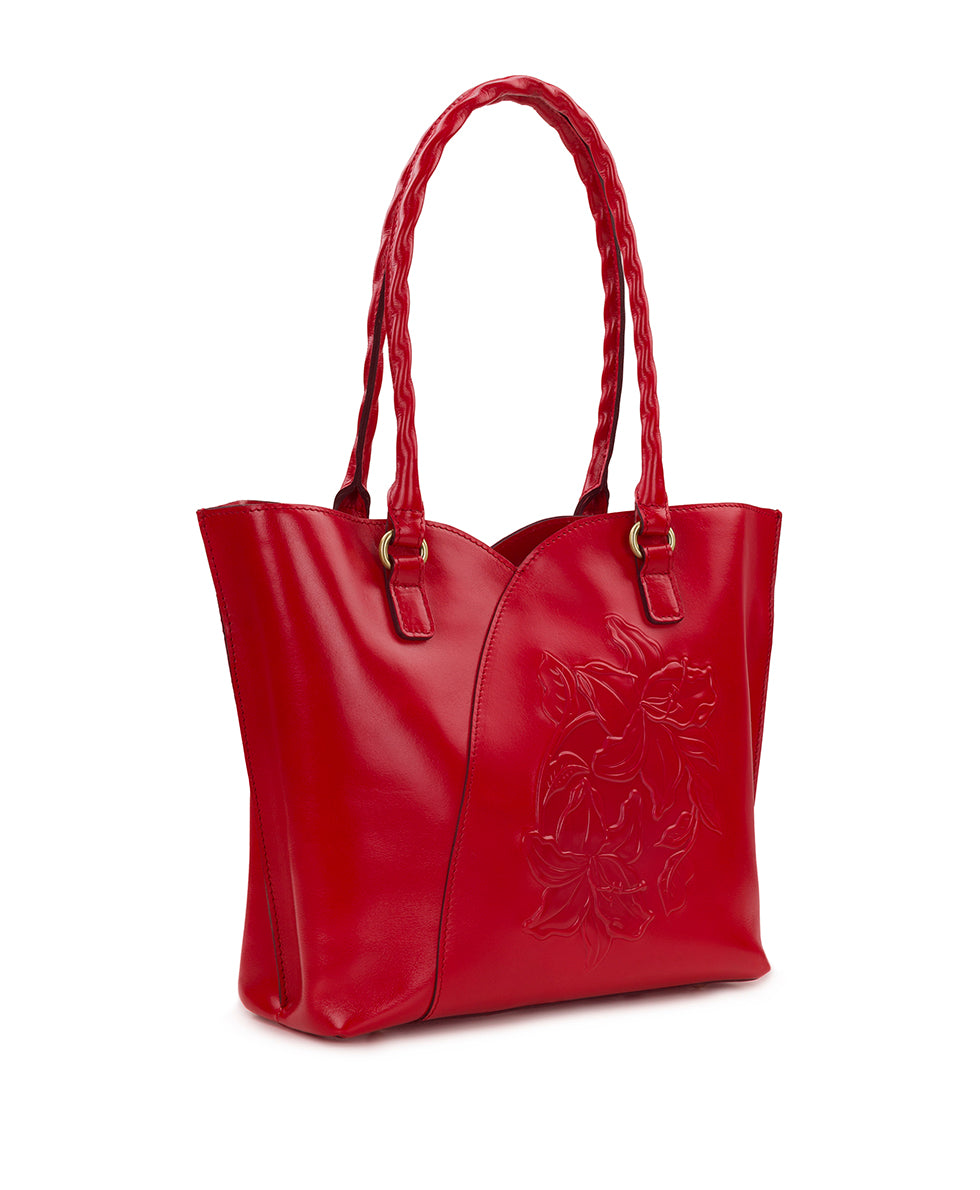 Marion Tote - Parisian Floral Tooled