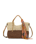 Gabriella Tote with Scarf - Specialty Woven