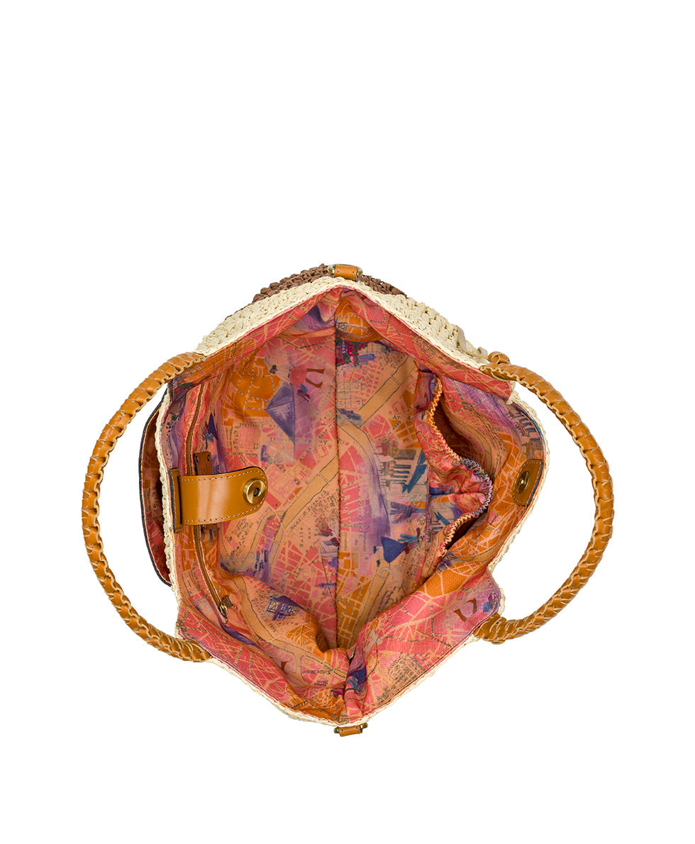 Gabriella Tote with Scarf - Specialty Woven