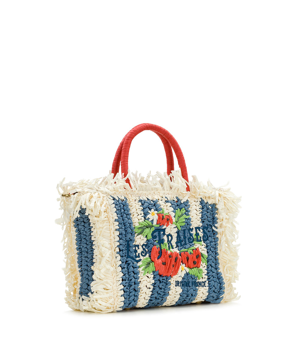 Les Fraises Small Tote - Specialty Woven