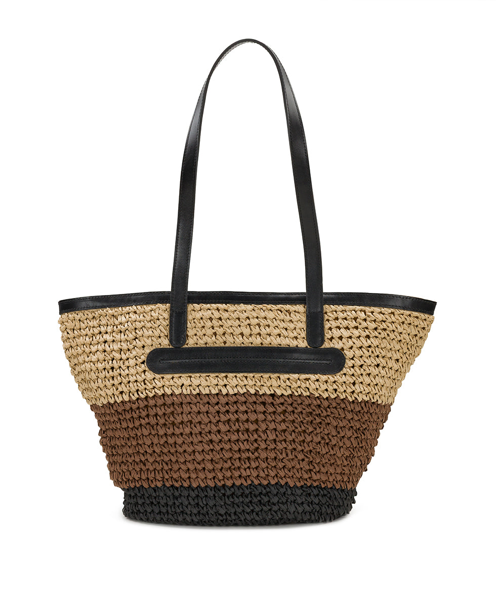 Marconia Tote with Pom Pom Tassel - Specialty Woven
