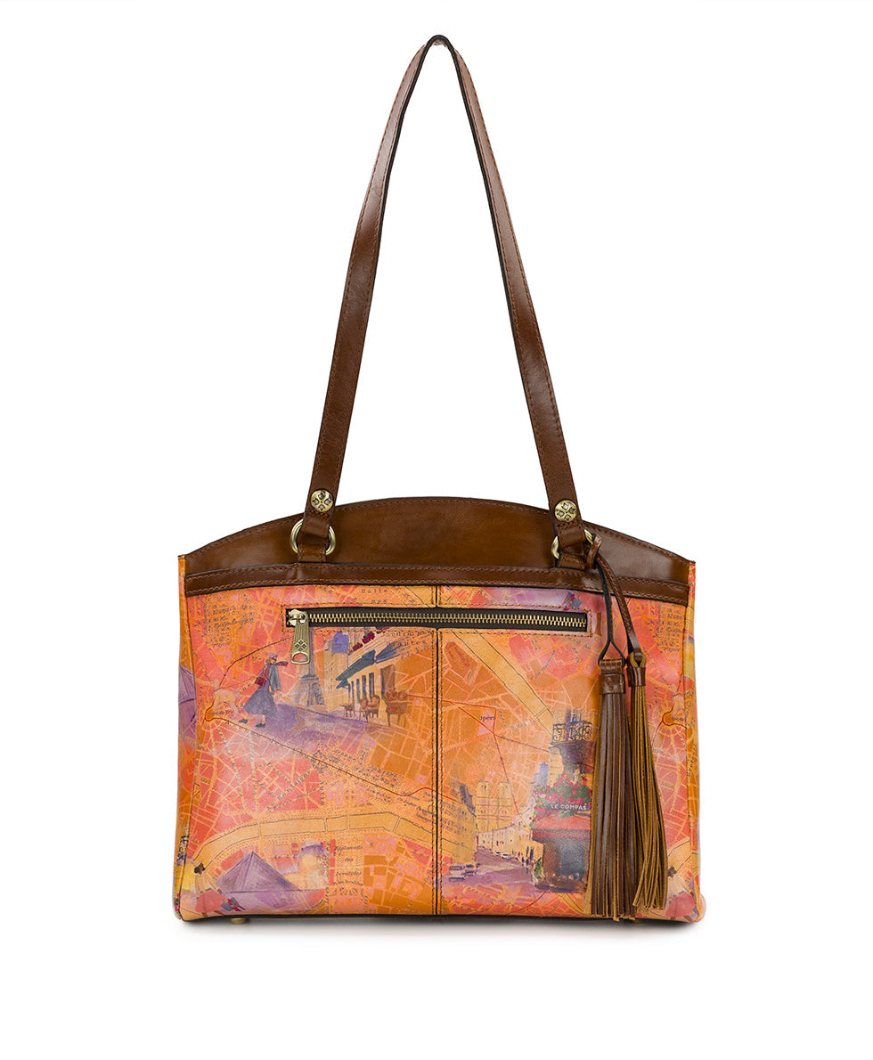 Poppy Tote - Paris Map