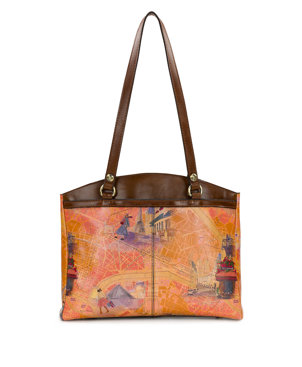 Poppy Tote - Paris Map