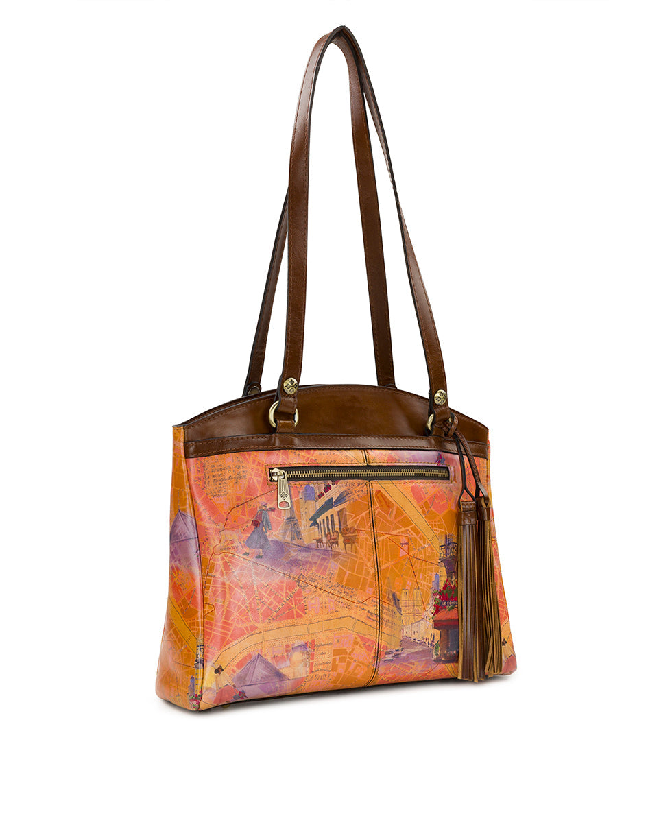 Poppy Tote - Paris Map