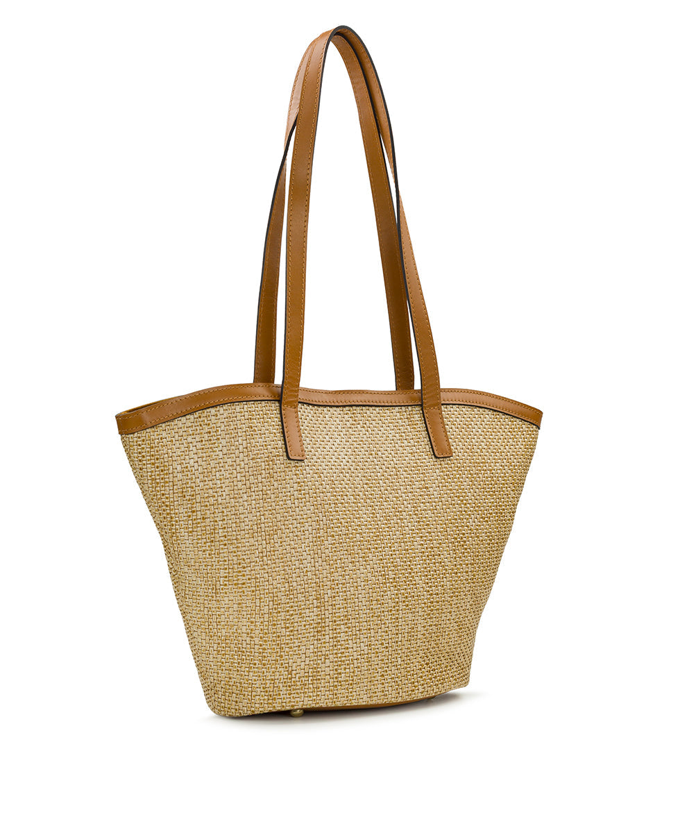 Marconia Tote with Scarf - Burnished Woven