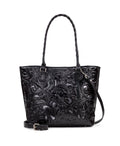 Adeline Tote - Burnished Cutout Tooled