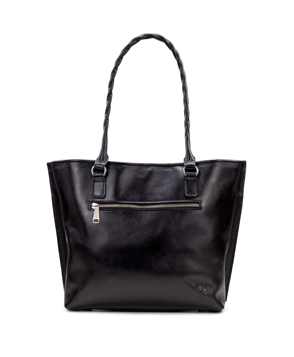 Adeline Tote - Burnished Cutout Tooled
