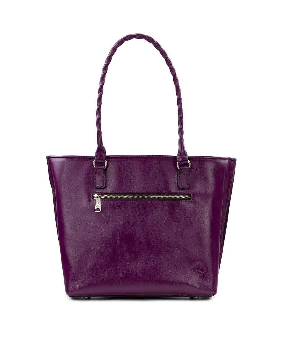 Adeline Tote - Burnished Cutout Tooled