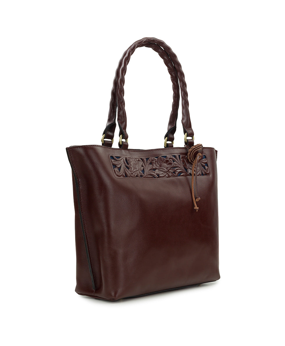 Adeline Tote - Cavo Border Tooled