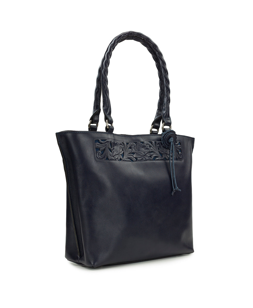 Adeline Tote - Cavo Border Tooled