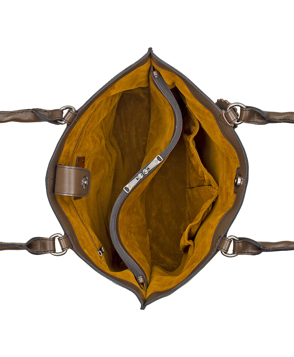 Adeline Tote - Cavo Border Tooled