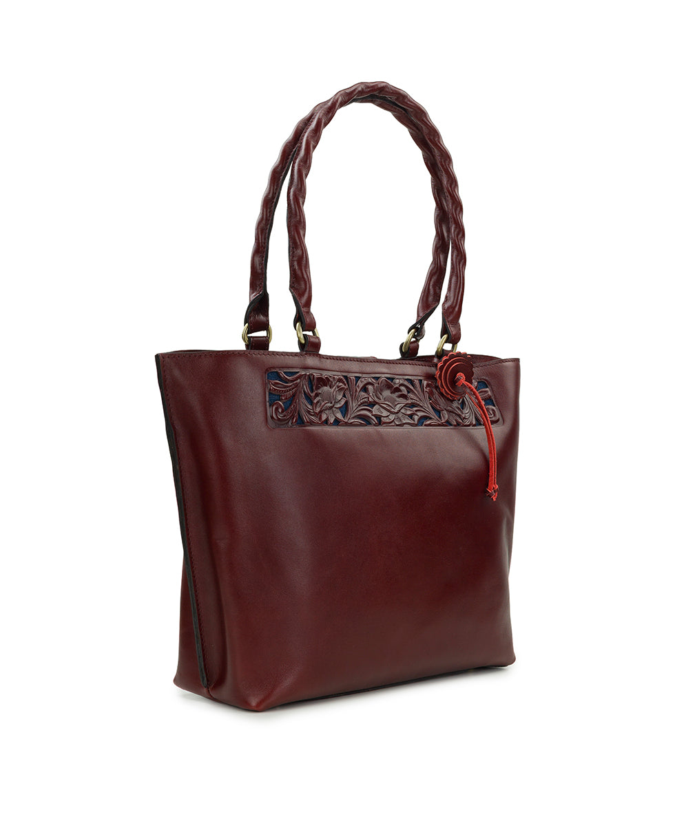 Adeline Tote - Cavo Border Tooled