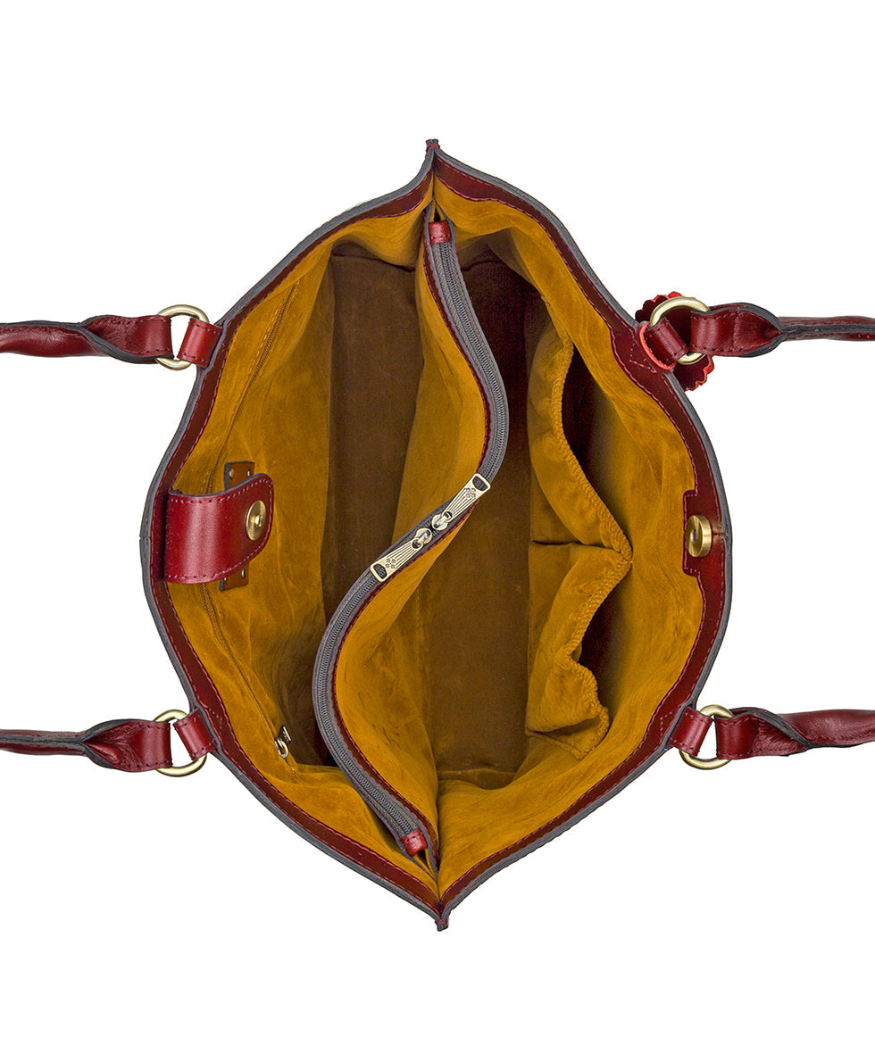 Adeline Tote - Cavo Border Tooled