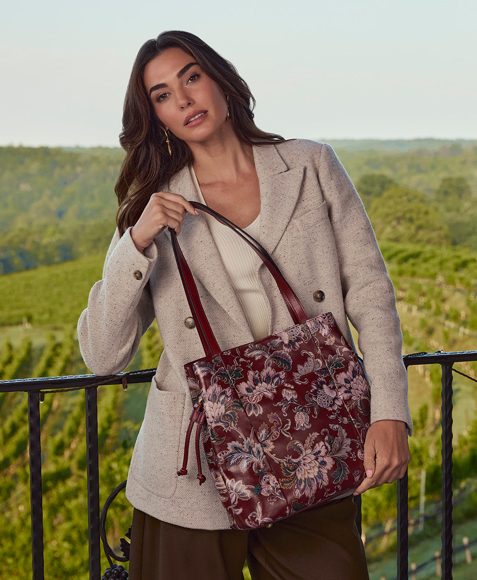 Everton Tote - European Floral Tapestry