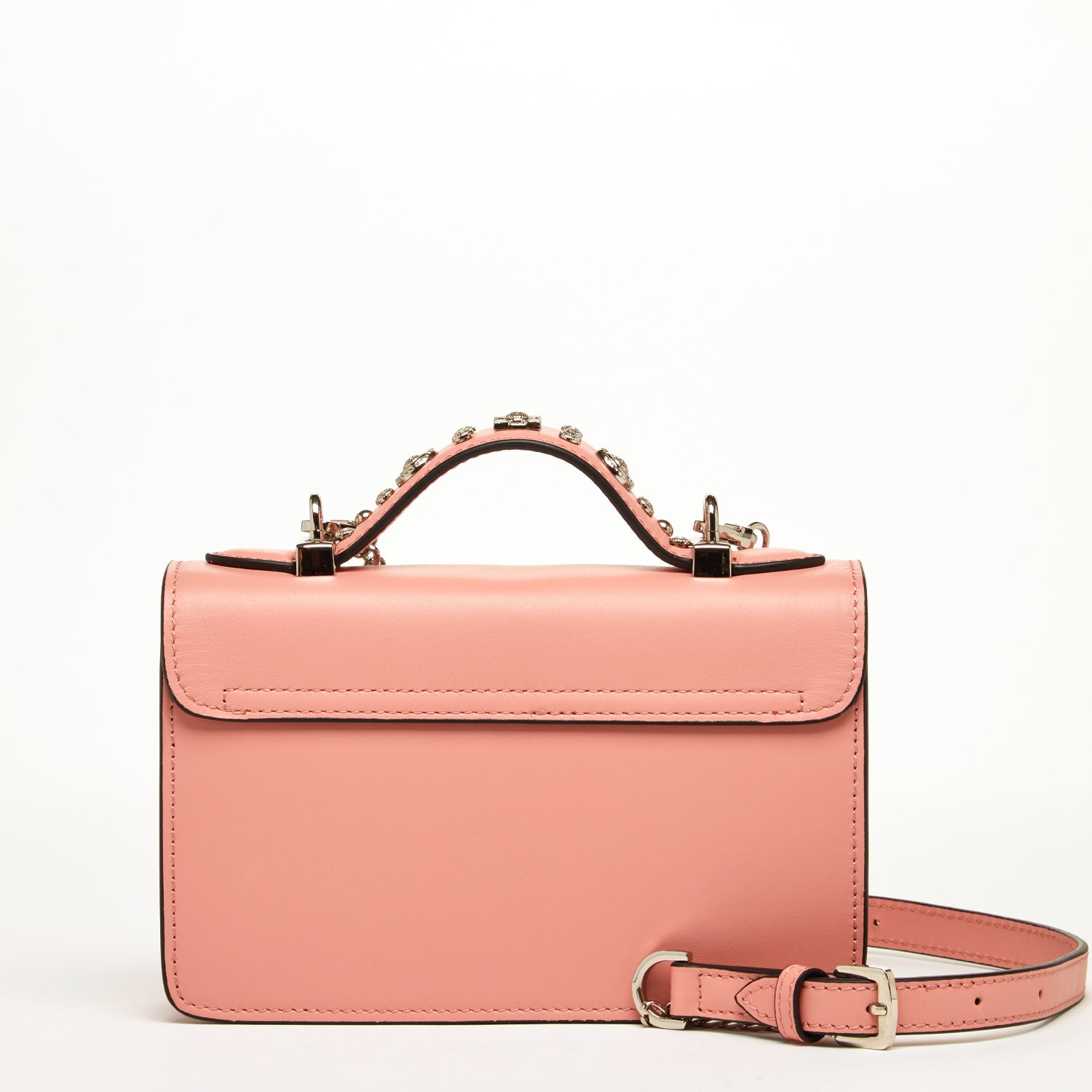 Pink Purse Small Leather Crossbody Bag Women's Handbag