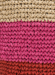 Marconia Tote with Pom Pom Tassel - Specialty Woven