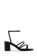 Jazmin Block Mid Heels - Black