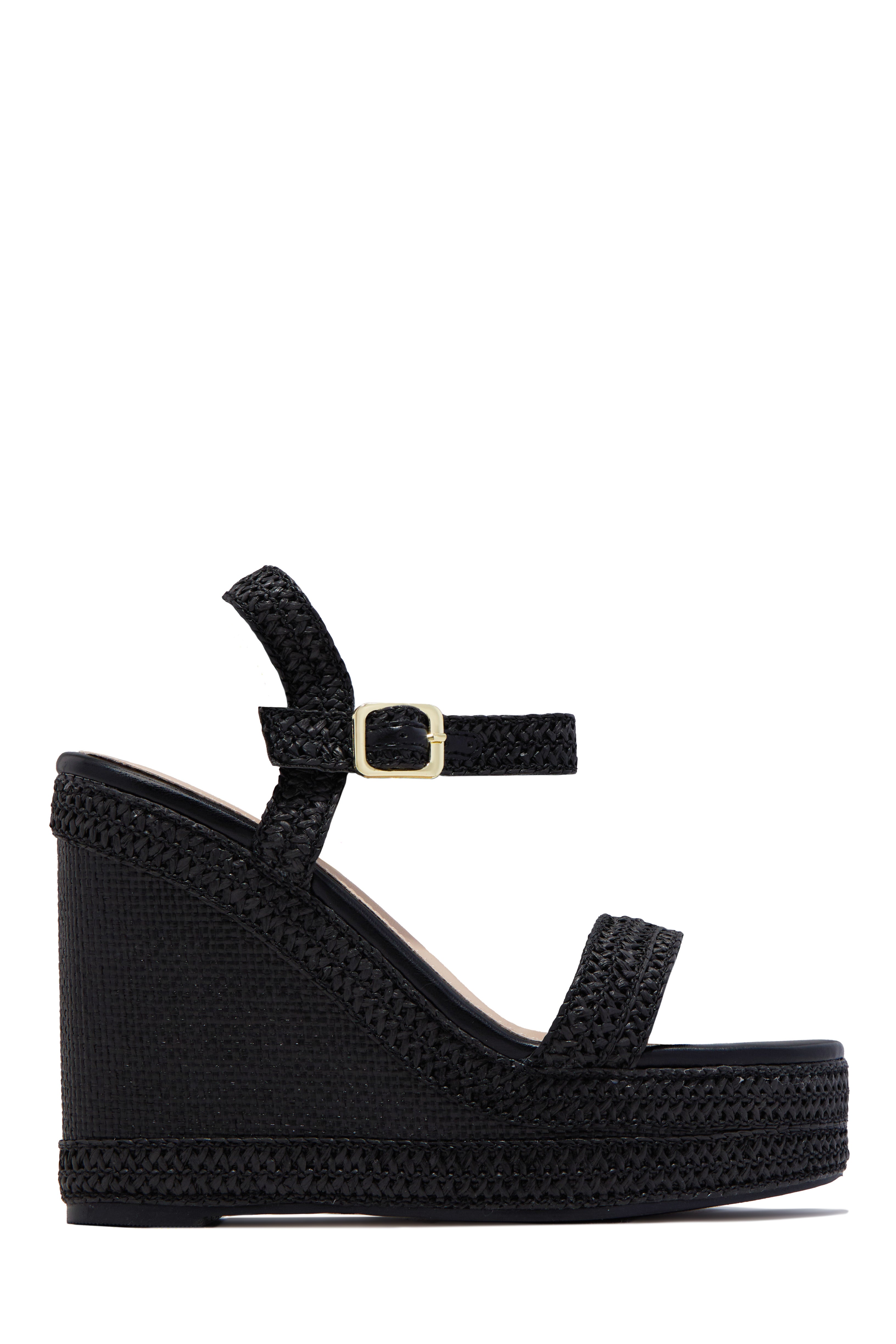 Rosetta Platform Wedges - Black