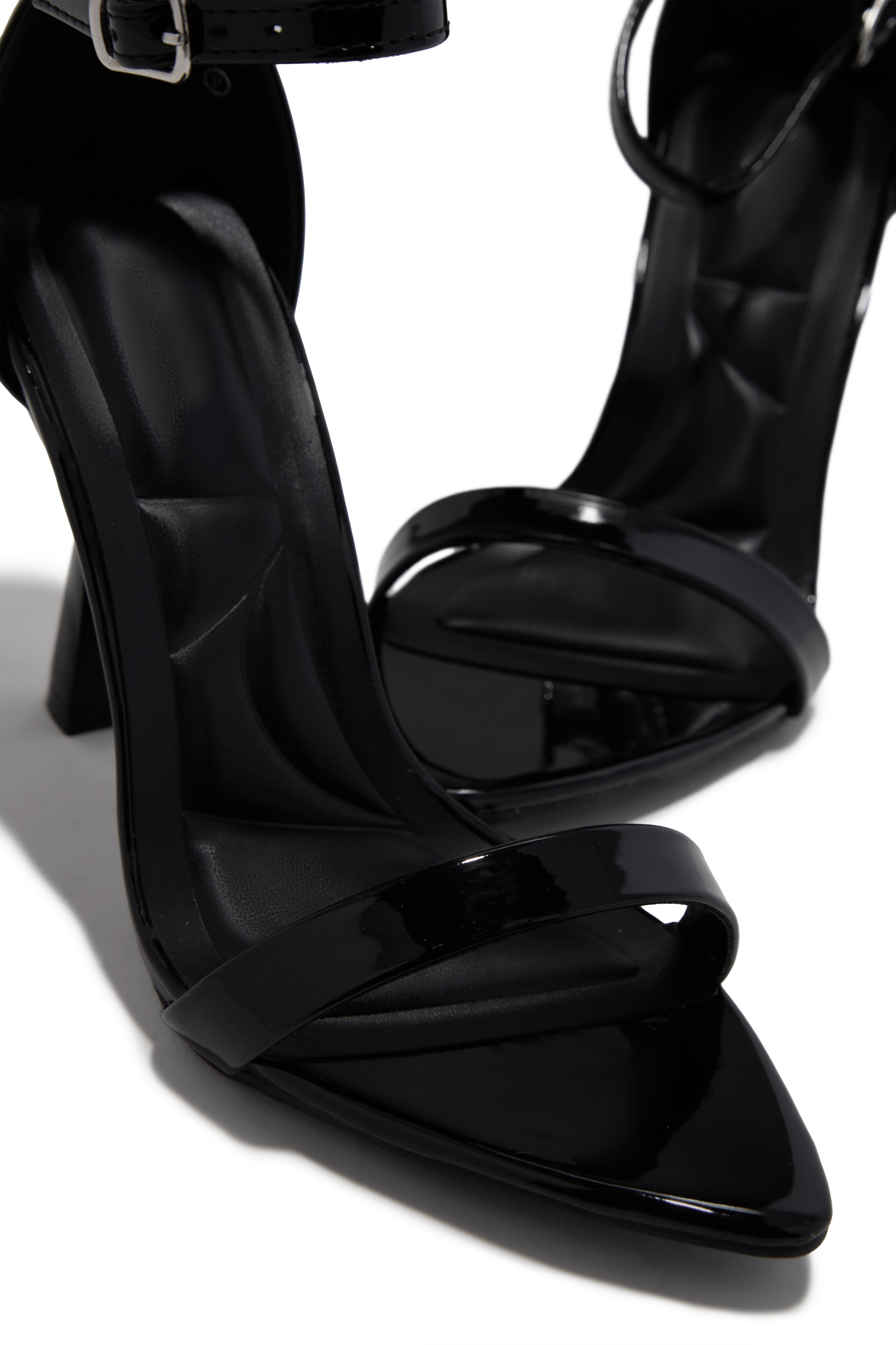 Tania Single Sole Heels - Black