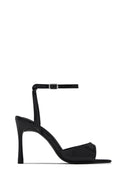 Rubianna Mary Jane Ankle Strap Heels - Black