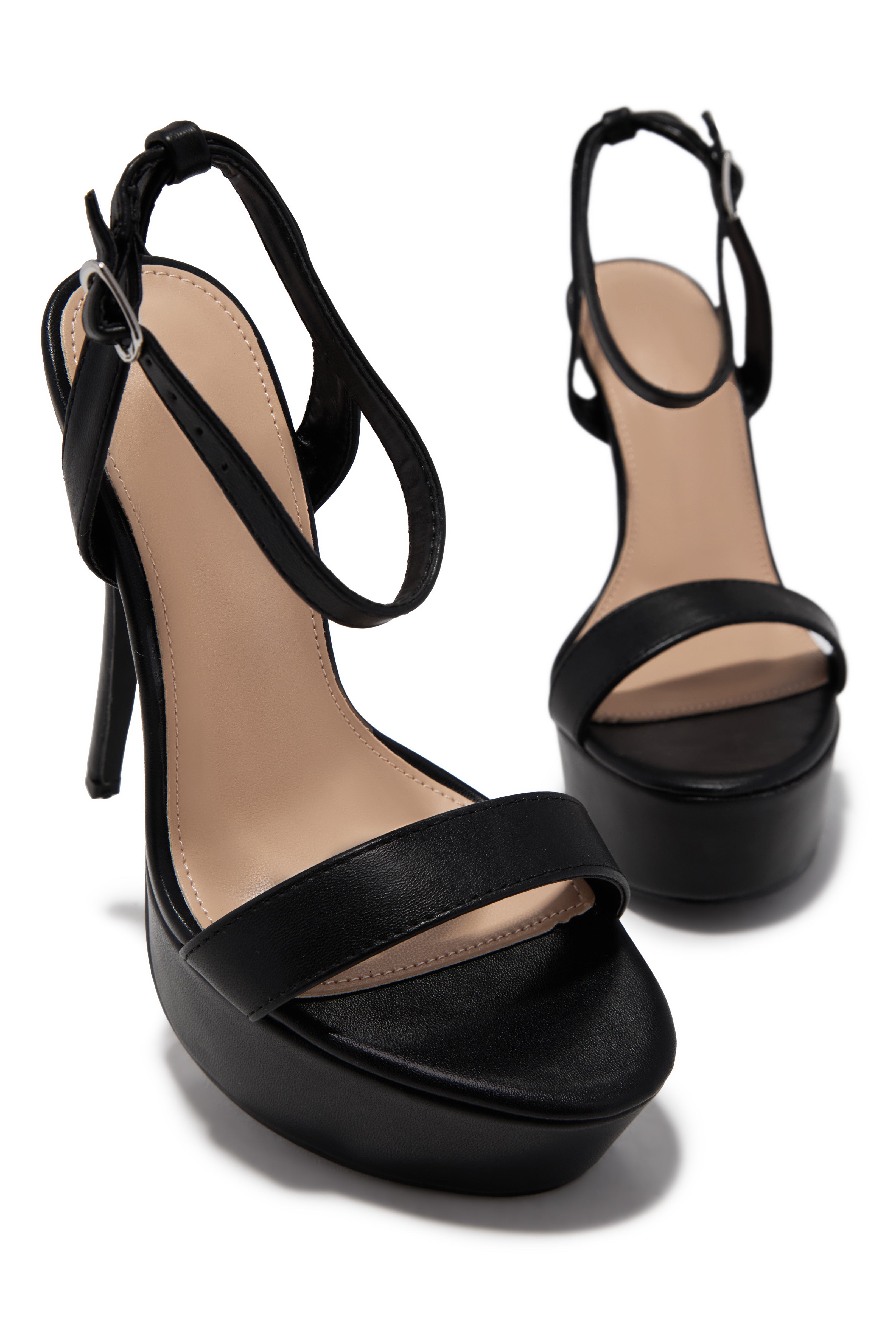 Your Temptation Platform High Heels - Black